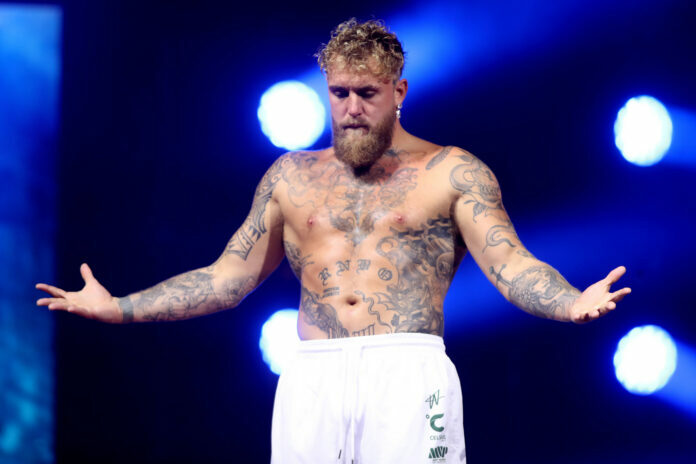 Jake Paul peacocking